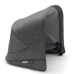 Bugaboo Donkey 3 sun canopy- grey melange